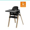 (COD:BB18599) SILLA DE COMER STOKKE STEPS + ACCESORIOS