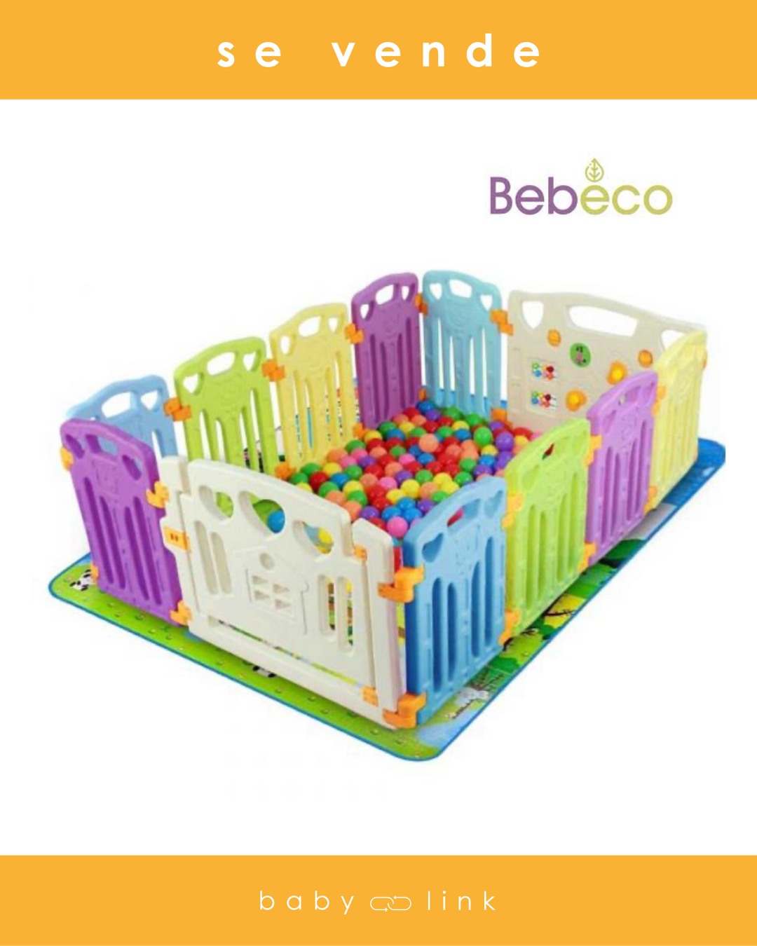 (COD:BB18517) CORRAL PLÁSTICO BEBÉ