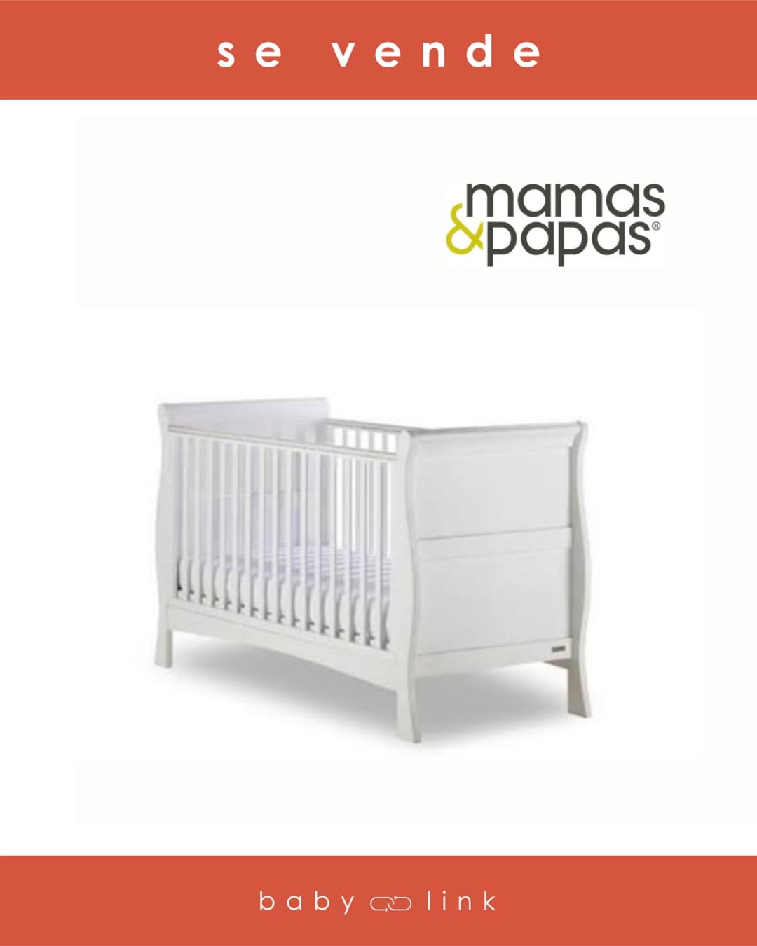 (COD:BB18703) CUNA MADERA MAMAS&PAPAS MIA
