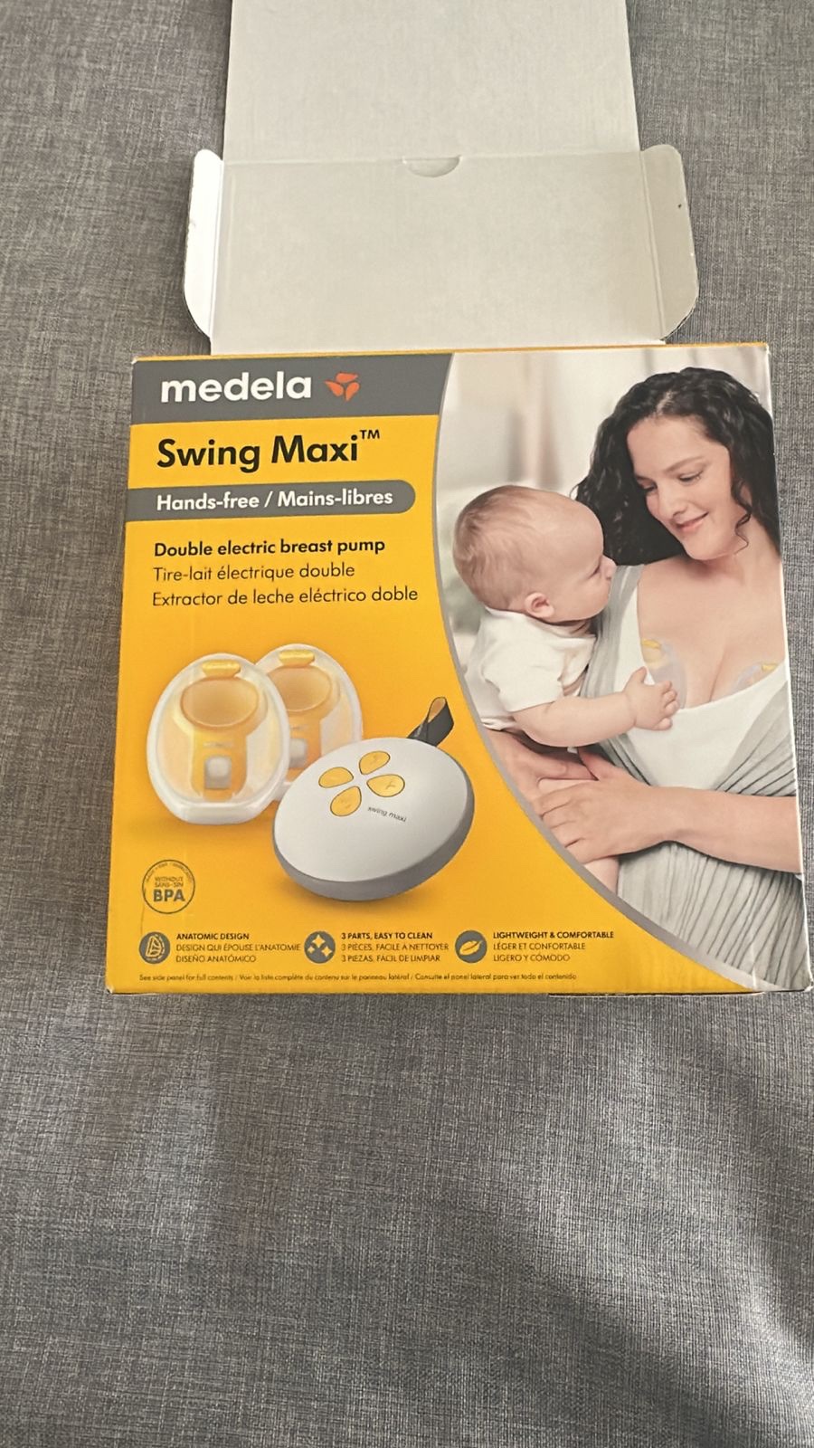 (COD:BB18722) EXTRACTOR INALÁMBRICO MEDELA SWING MAXI HANDS FREE - Imagen 5