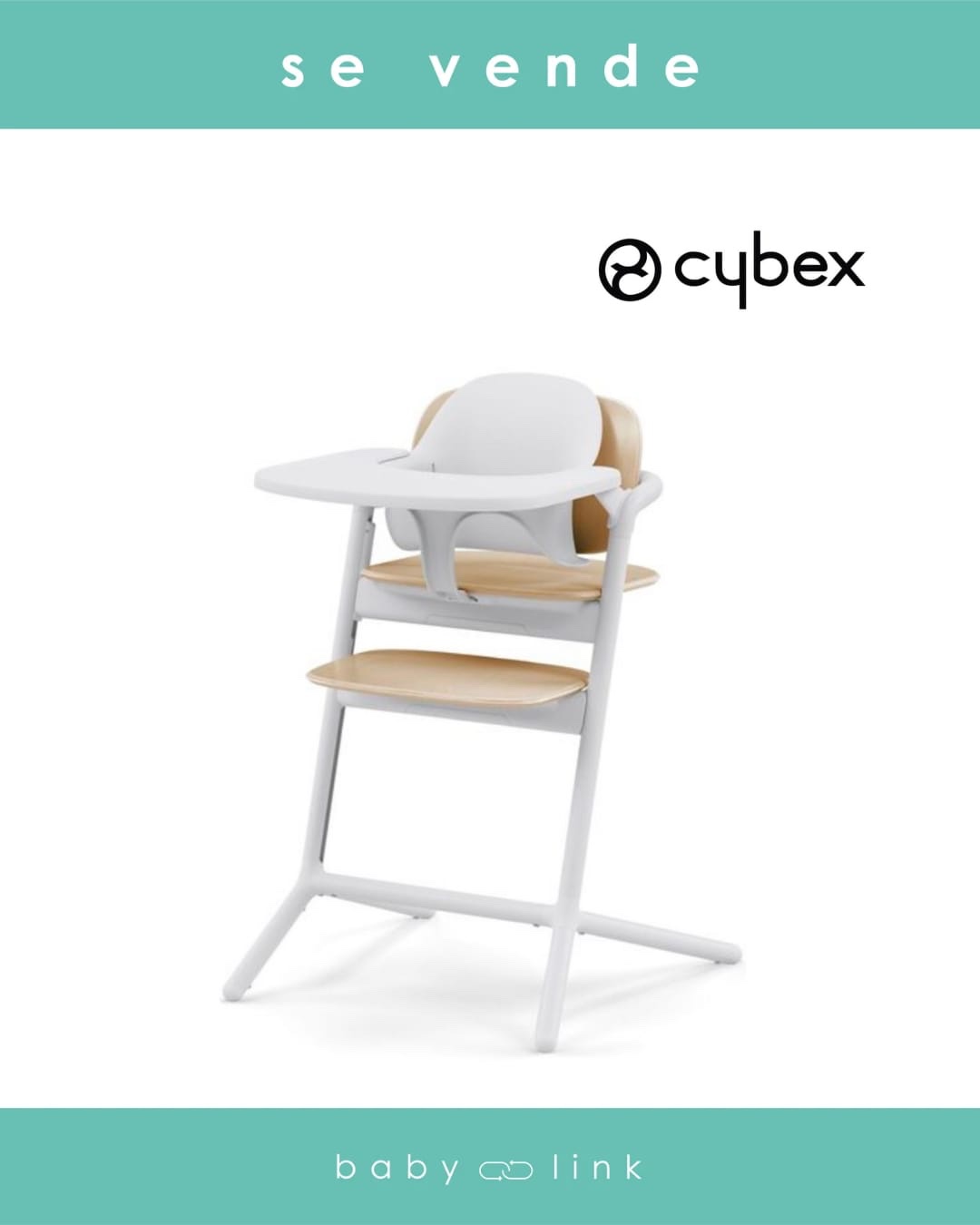 (COD:BB18704) SILLA DE COMER CYBEX LEMO 3 EN 1