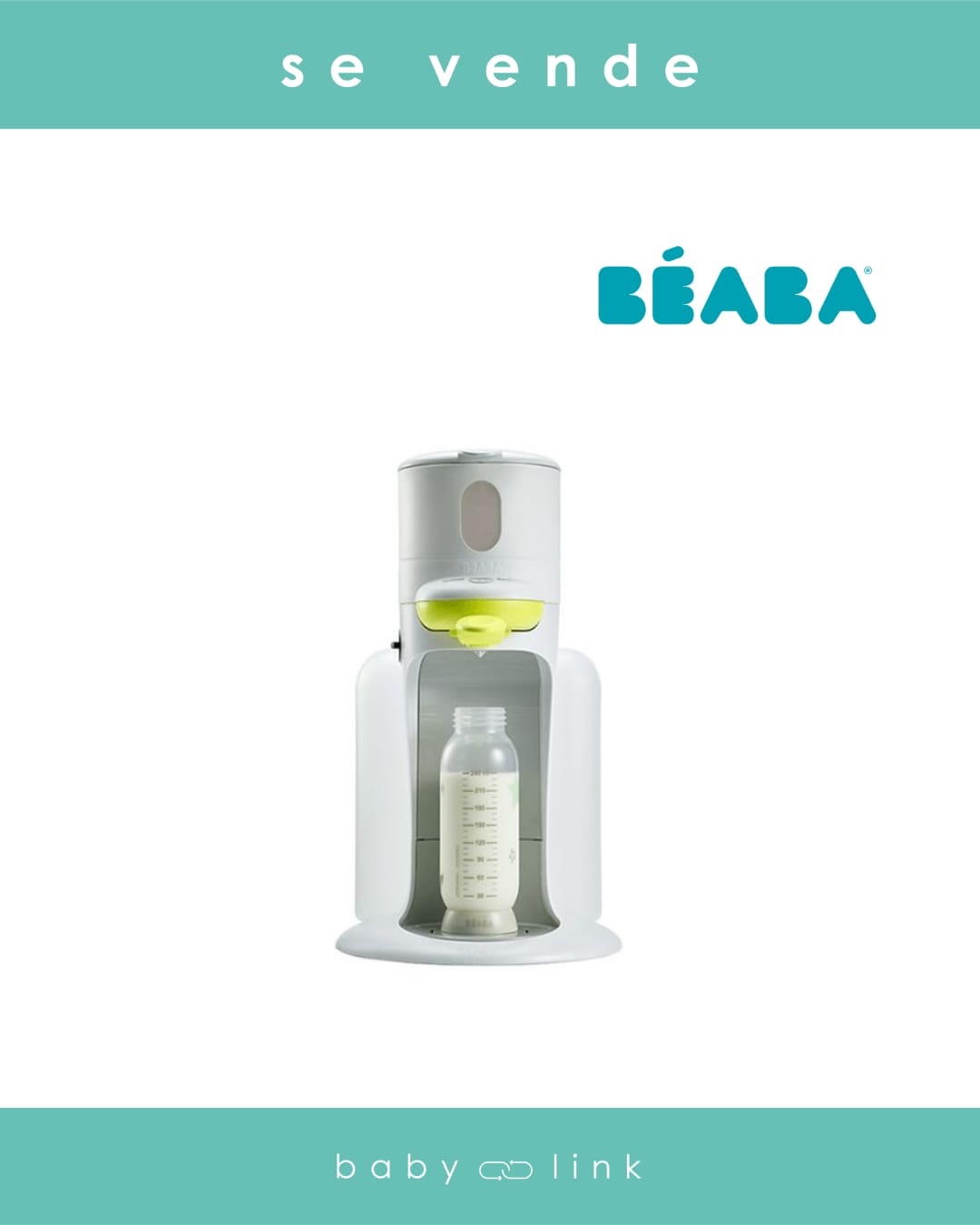 (COD:BB18752) PREPARADORA DE MAMADERAS BEABA BIB EXPRESSO