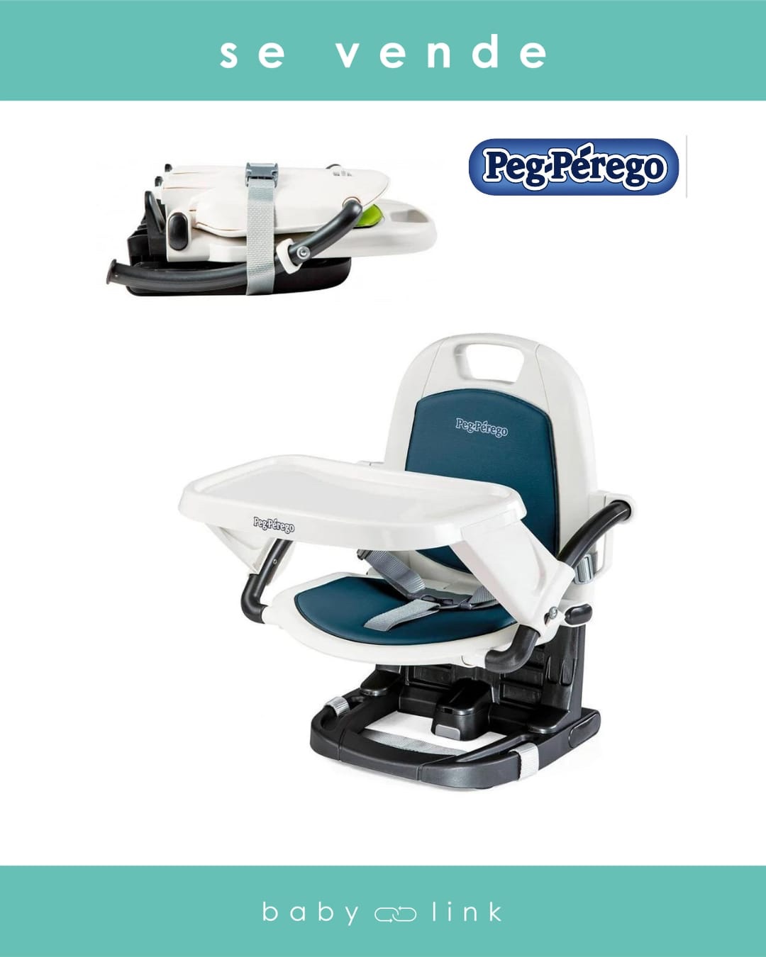 (COD:BB18775) SILLA DE COMER PLEGABLE PEG PEREGO RIALTP