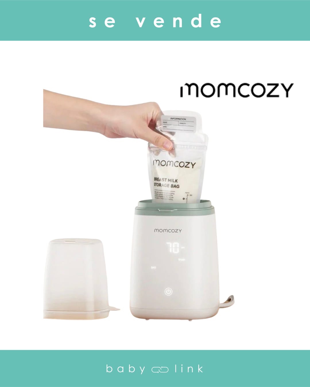 (COD:BB18747) CALENTADOR DE MAMADERAS 2 EN 1 MOMCOZY