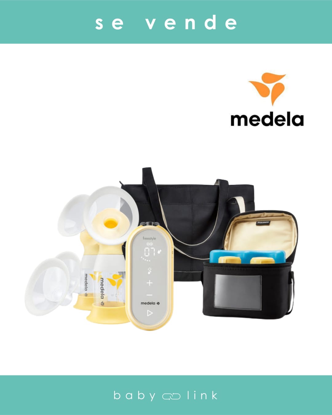 (COD: BB18826) EXTRACTOR DOBLE MEDELA FREESTYLE FLEX