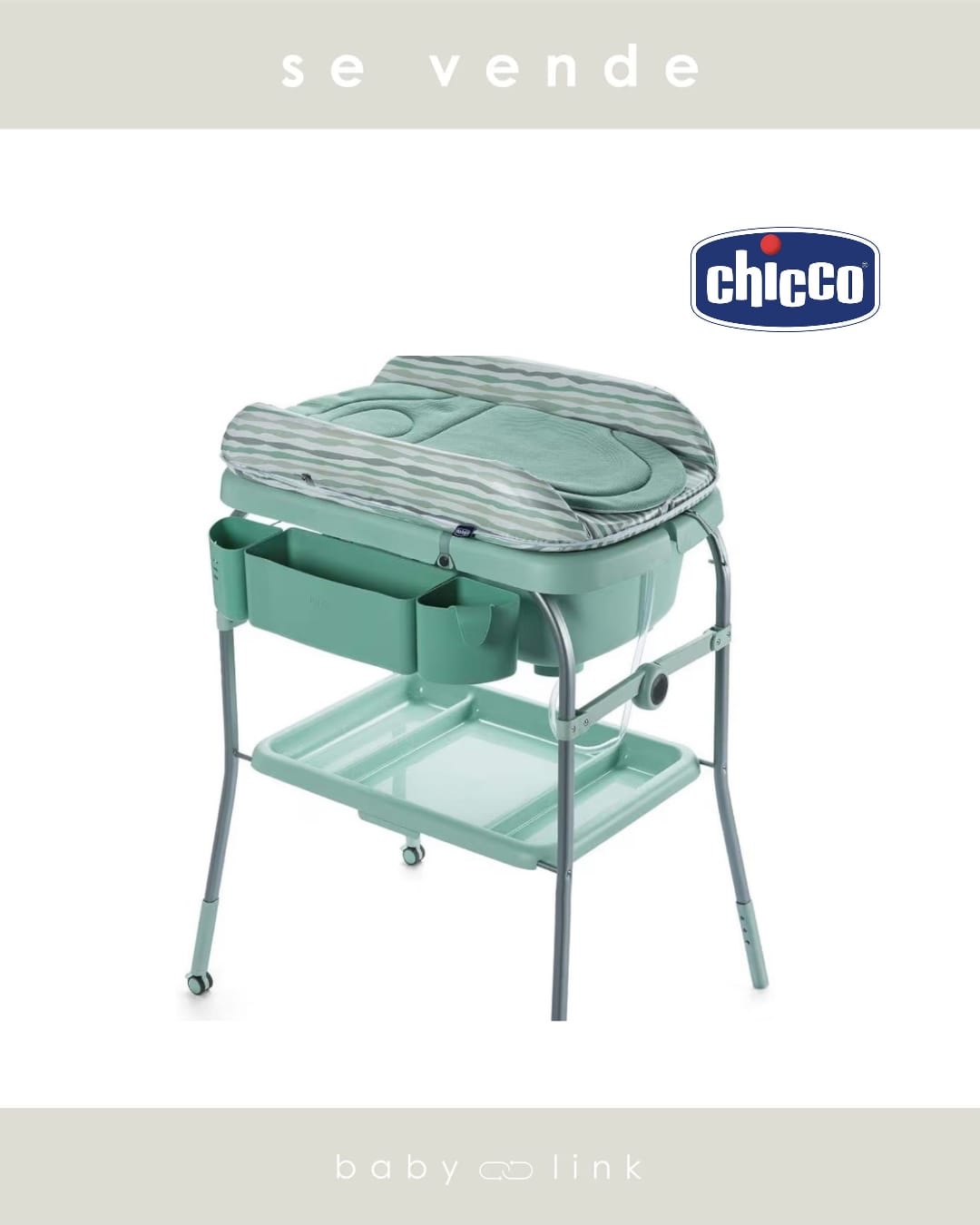 (COD:BB18733) TINA/MUDADOR CHICCO CUDDLE & BUBBLE