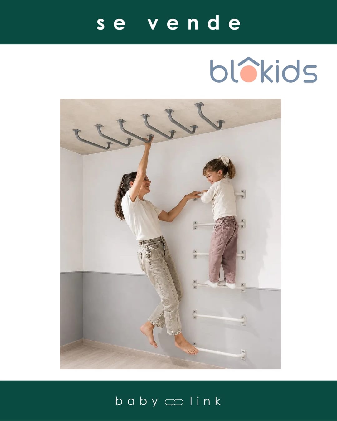 (COD:BB18828) PASAMANOS MONKEY BARS BLOKIDS (NUEVO EN CAJA⭐️)