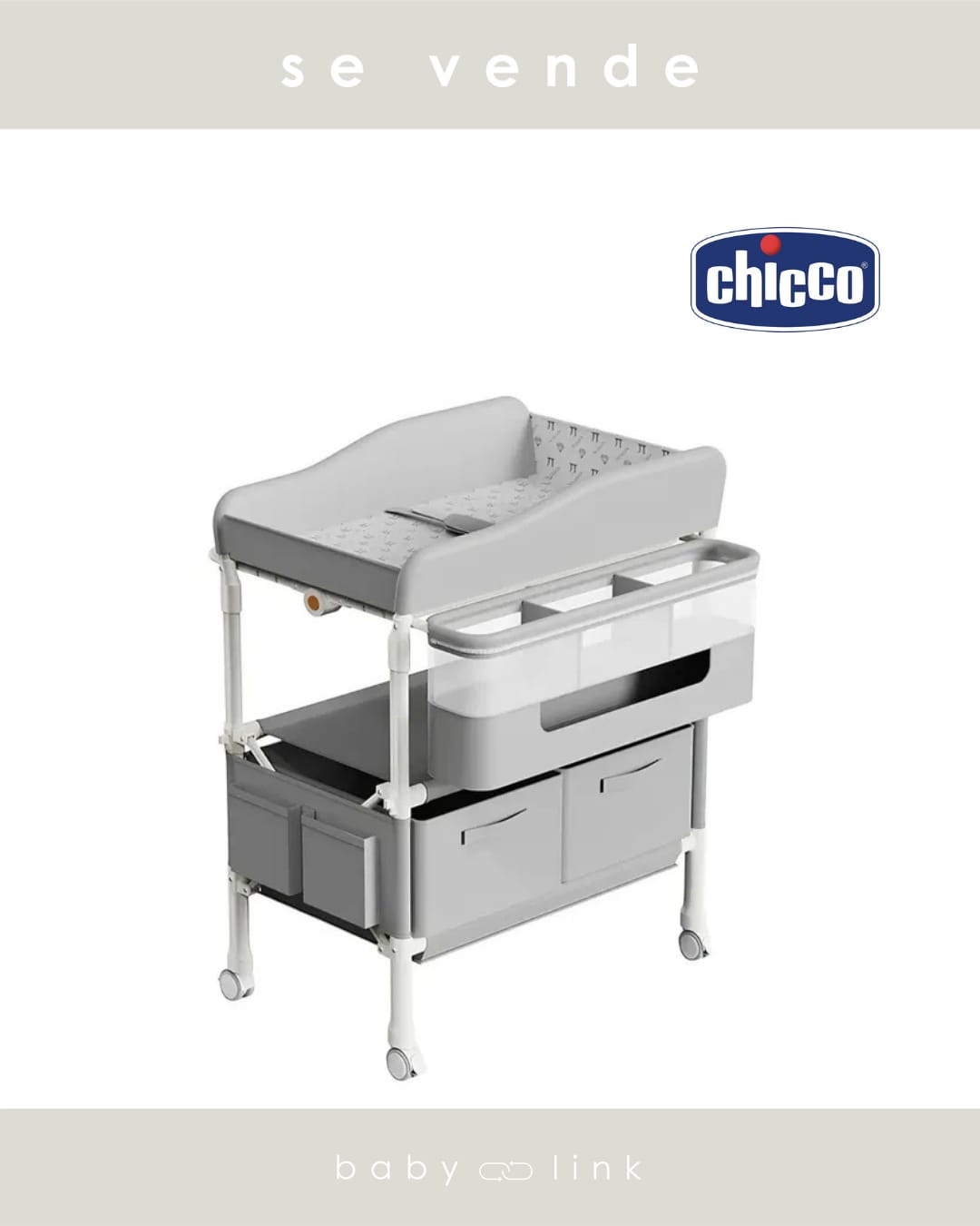 (COD:BB18741) MUDADOR DE PAÑALES PLEGABLE LUBABYCAS