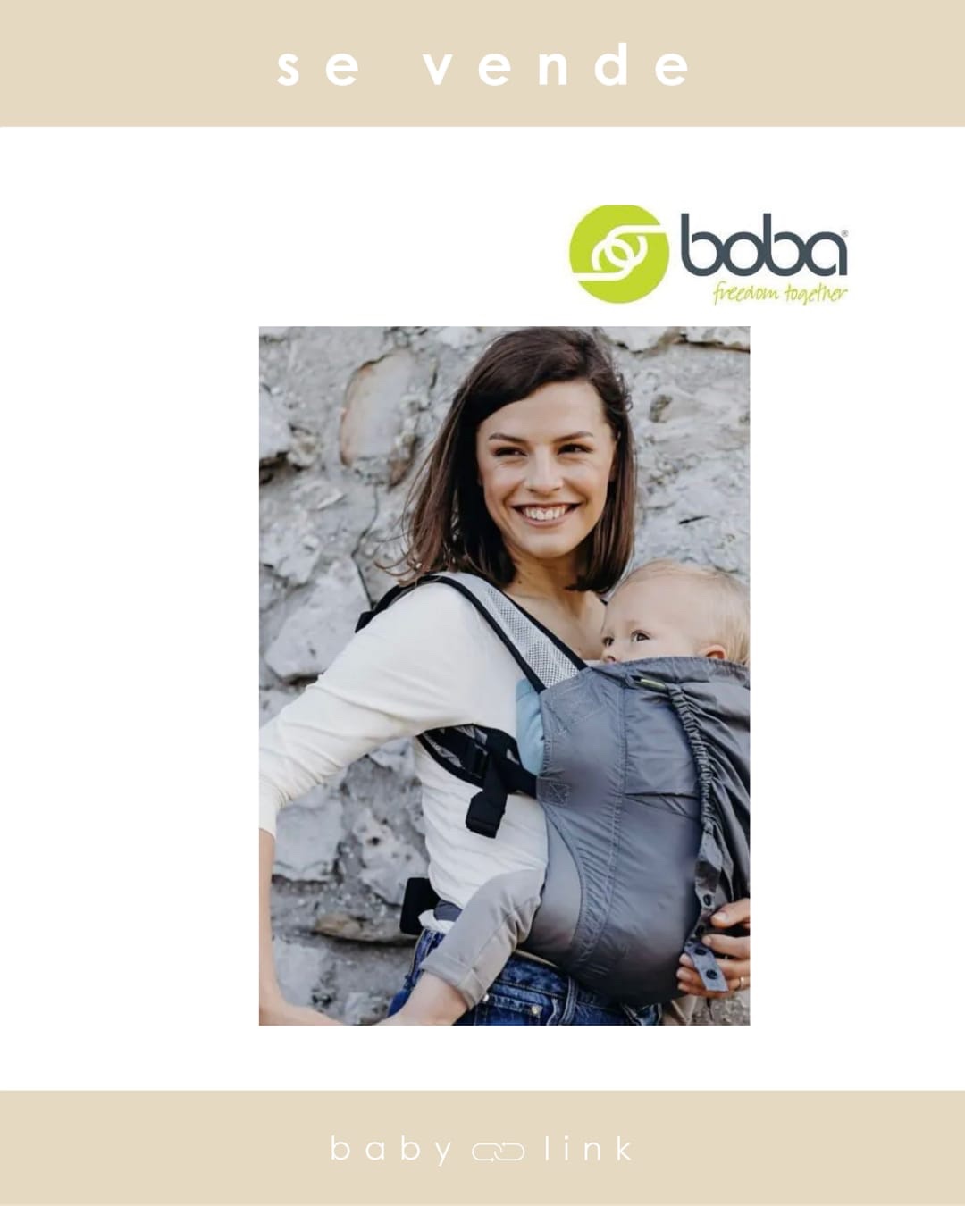 (COD:BB18697) MOCHILA PORTEO BOBA AIR GREY