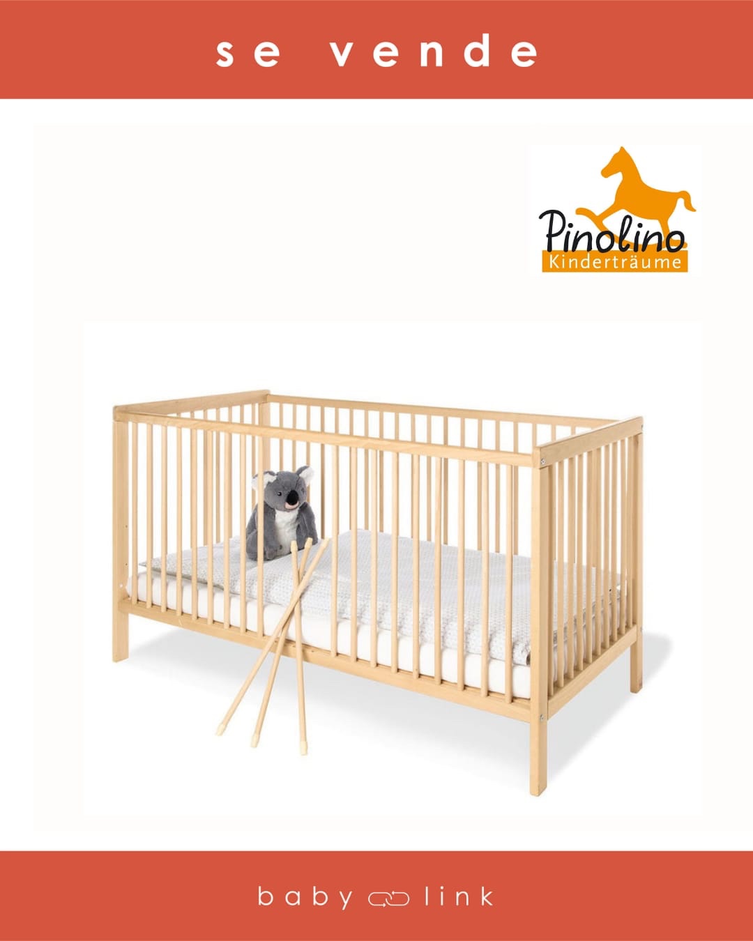 (COD:BB18830) CUNA PINOLINO HANNA 140X70