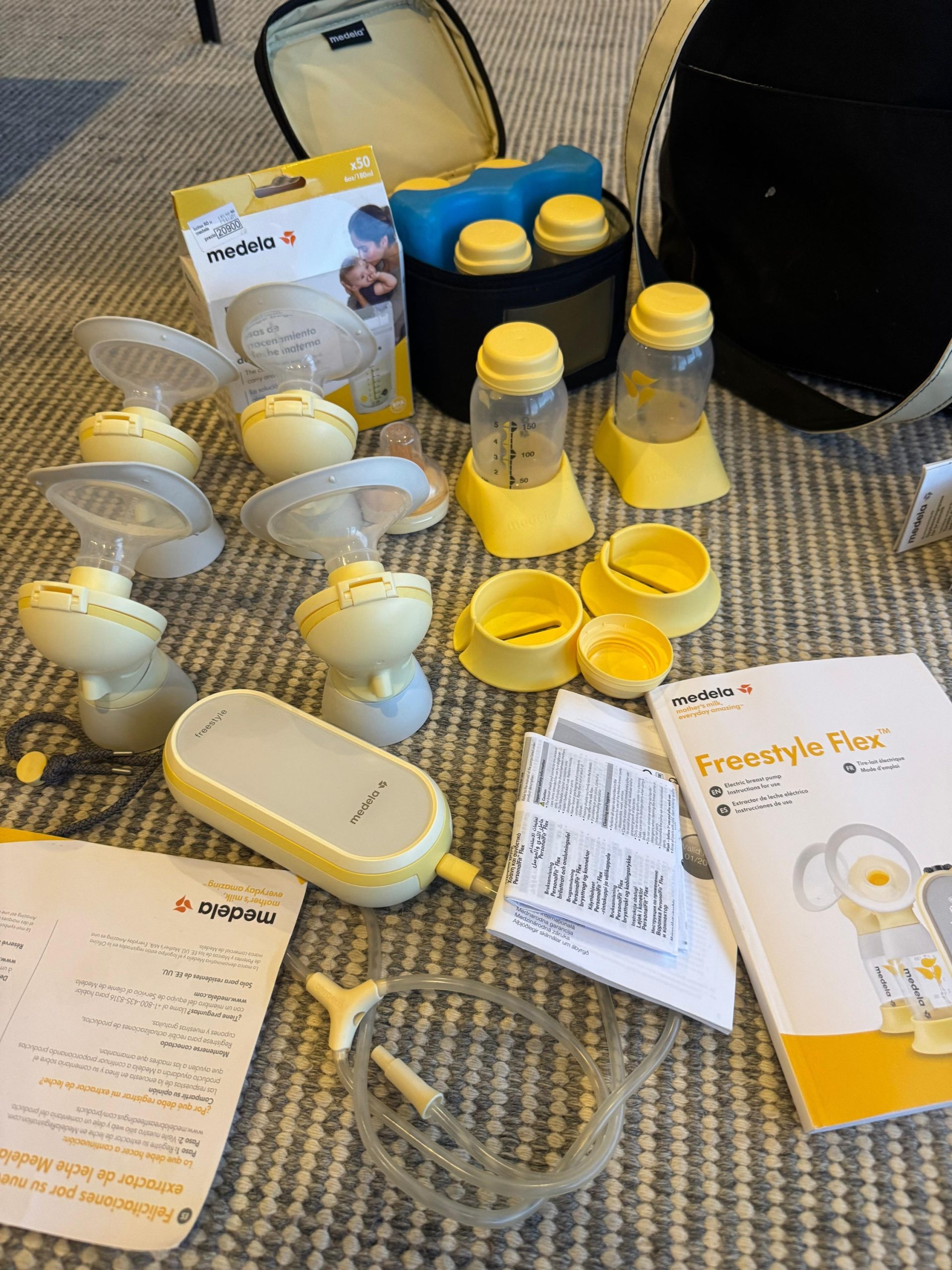 (COD: BB18826) EXTRACTOR DOBLE MEDELA FREESTYLE FLEX - Imagen 2