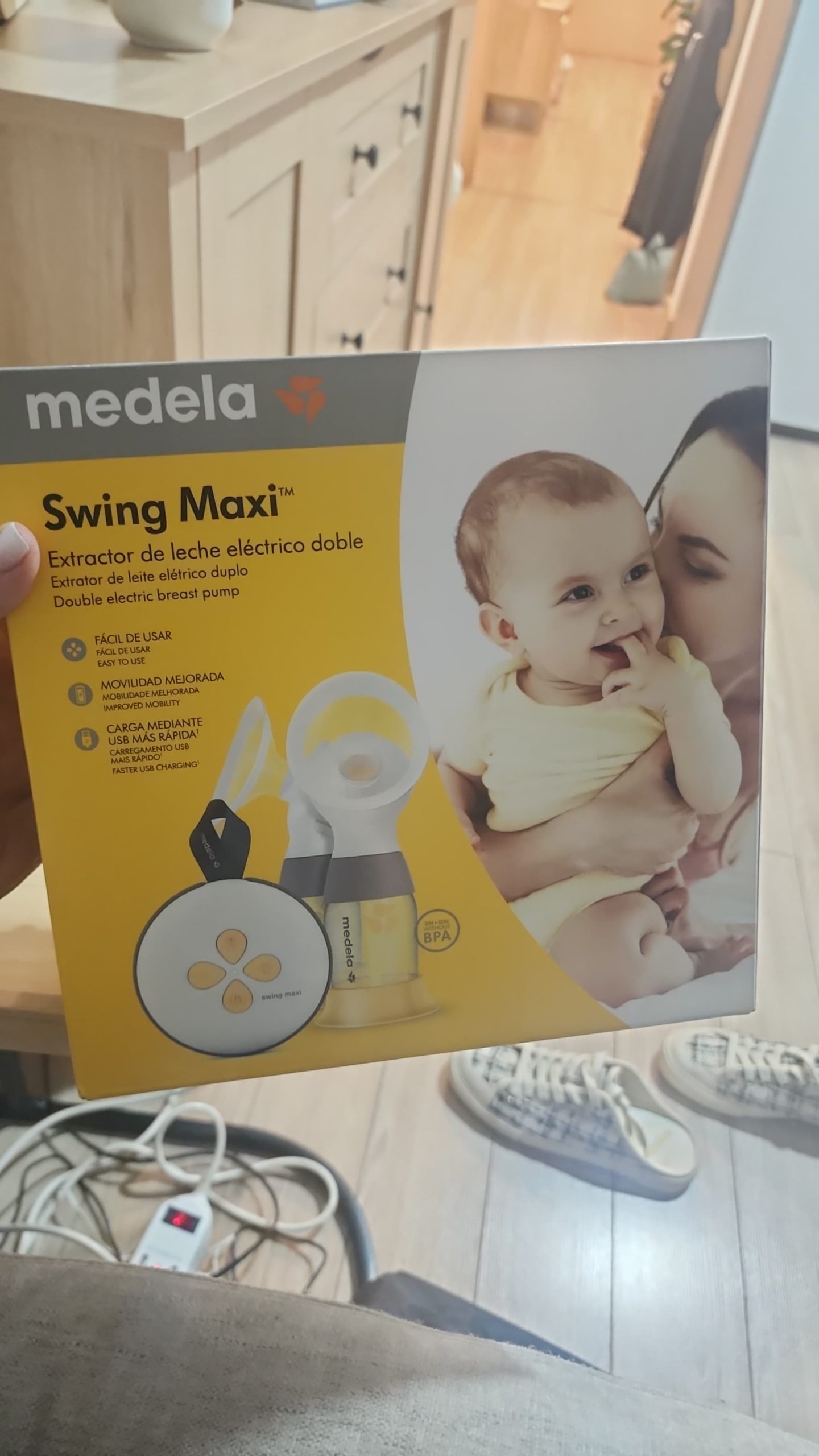 (COD:BB18727) EXTRACTOR MEDELA SWING MAXI - Imagen 3