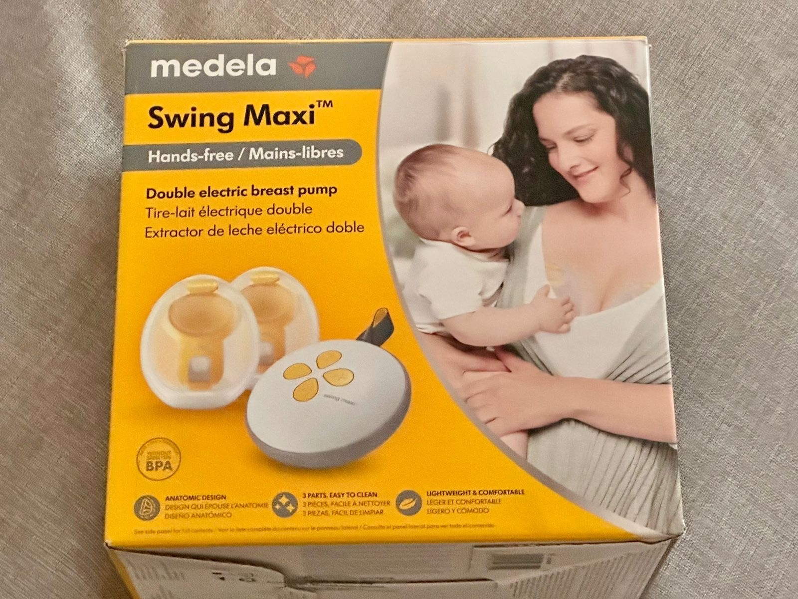 (COD:BB18722) EXTRACTOR INALÁMBRICO MEDELA SWING MAXI HANDS FREE - Imagen 2