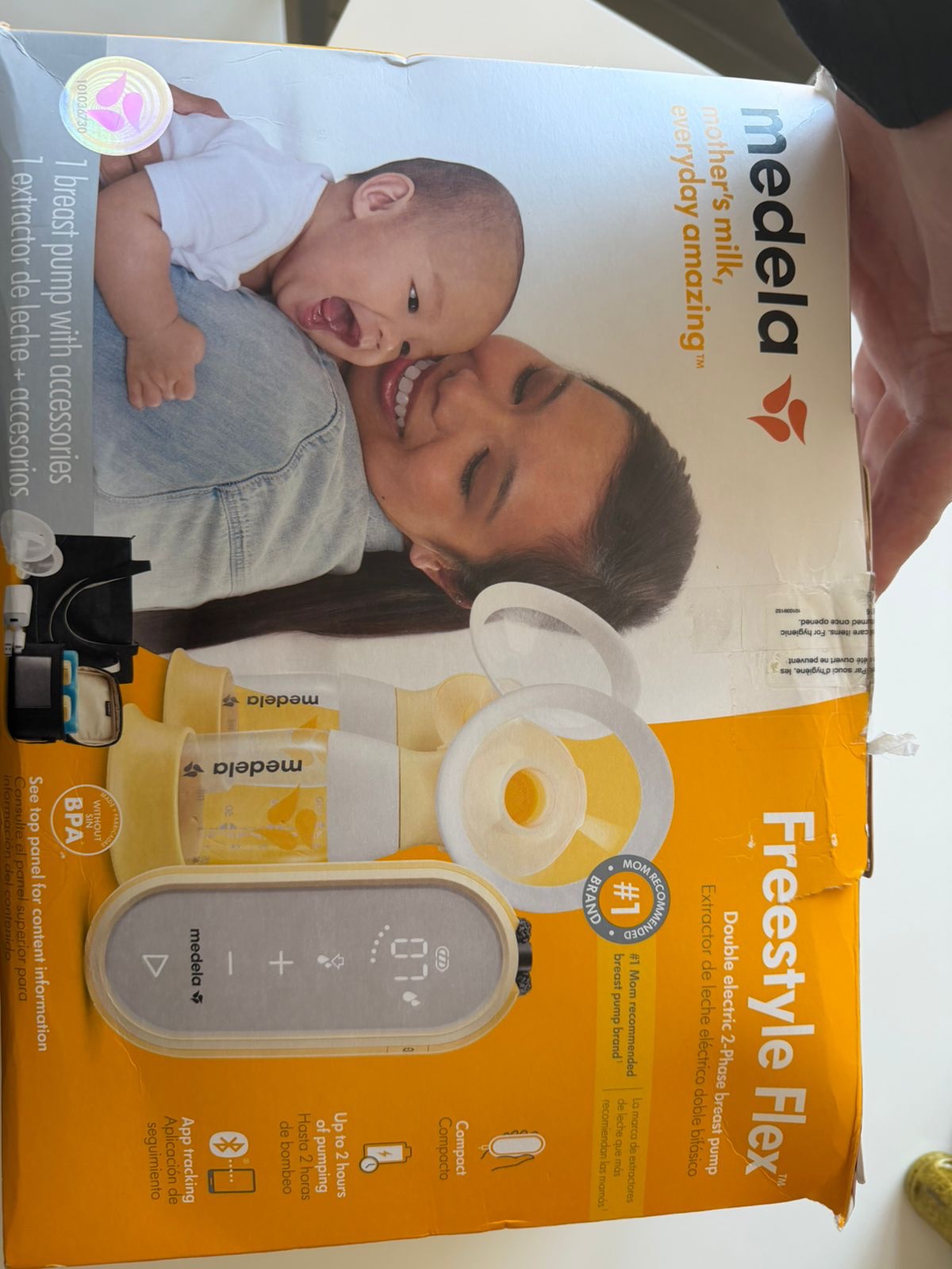 (COD: BB18837) EXTRACTOR MEDELA FREESTYLE FLEX + ACCESORIOS - Imagen 5
