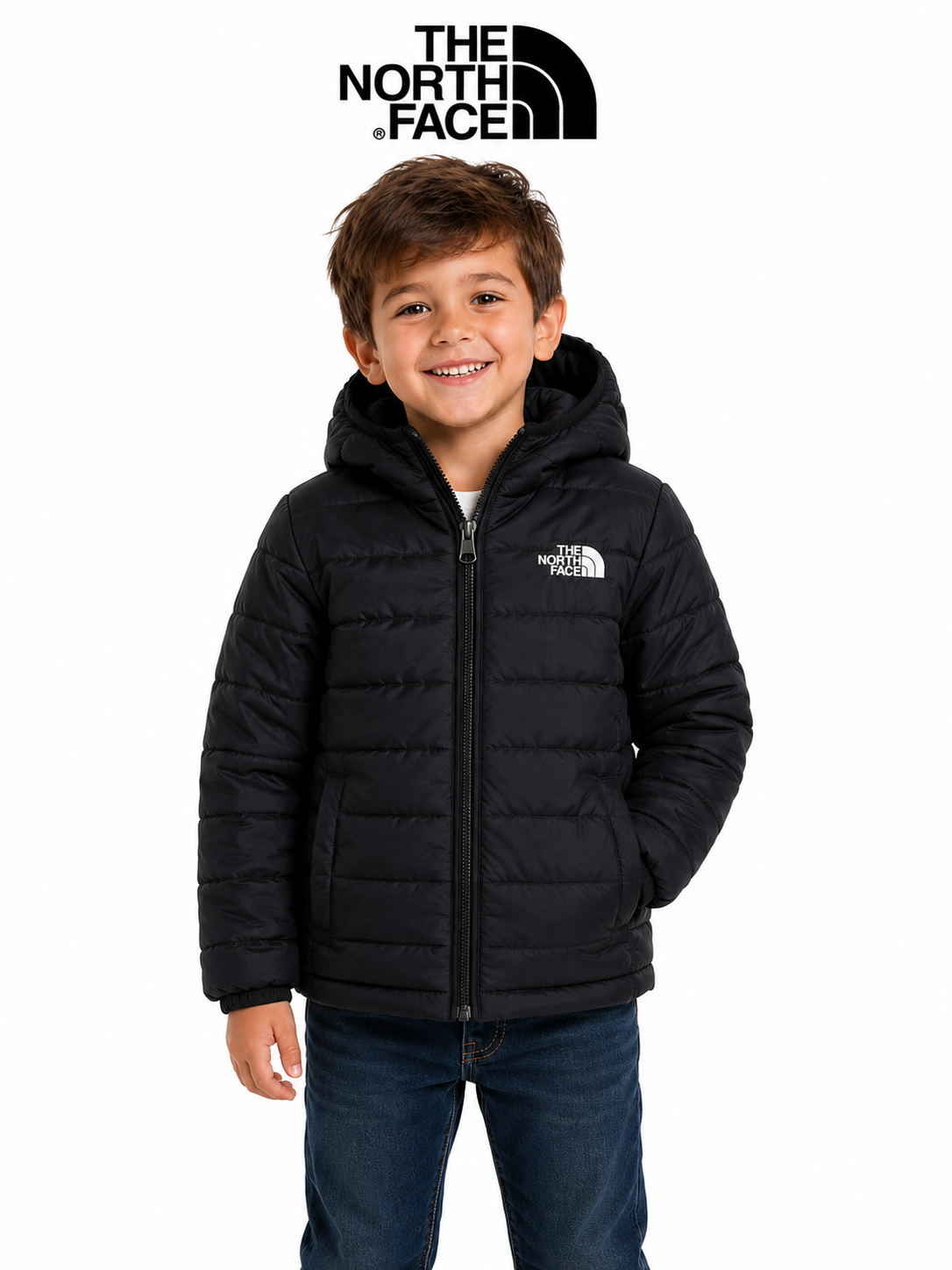 (COD:VI-150) PARKA REVERSIBLE THE NORTH FACE TALLA 6