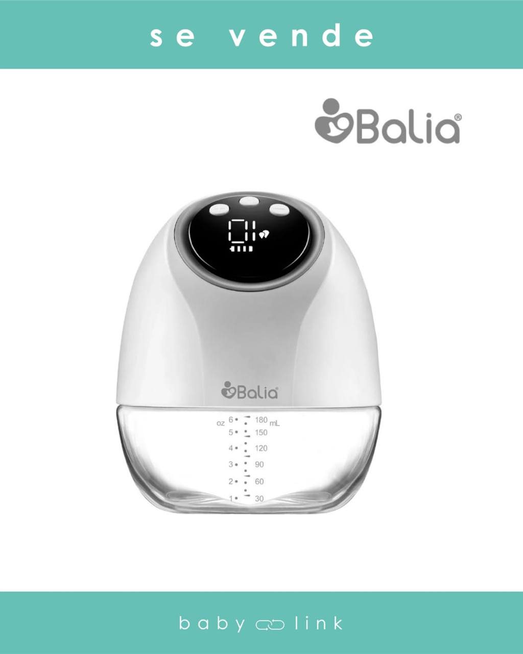 (COD:BB18558) EXTRACTOR DE LECHE BALIA