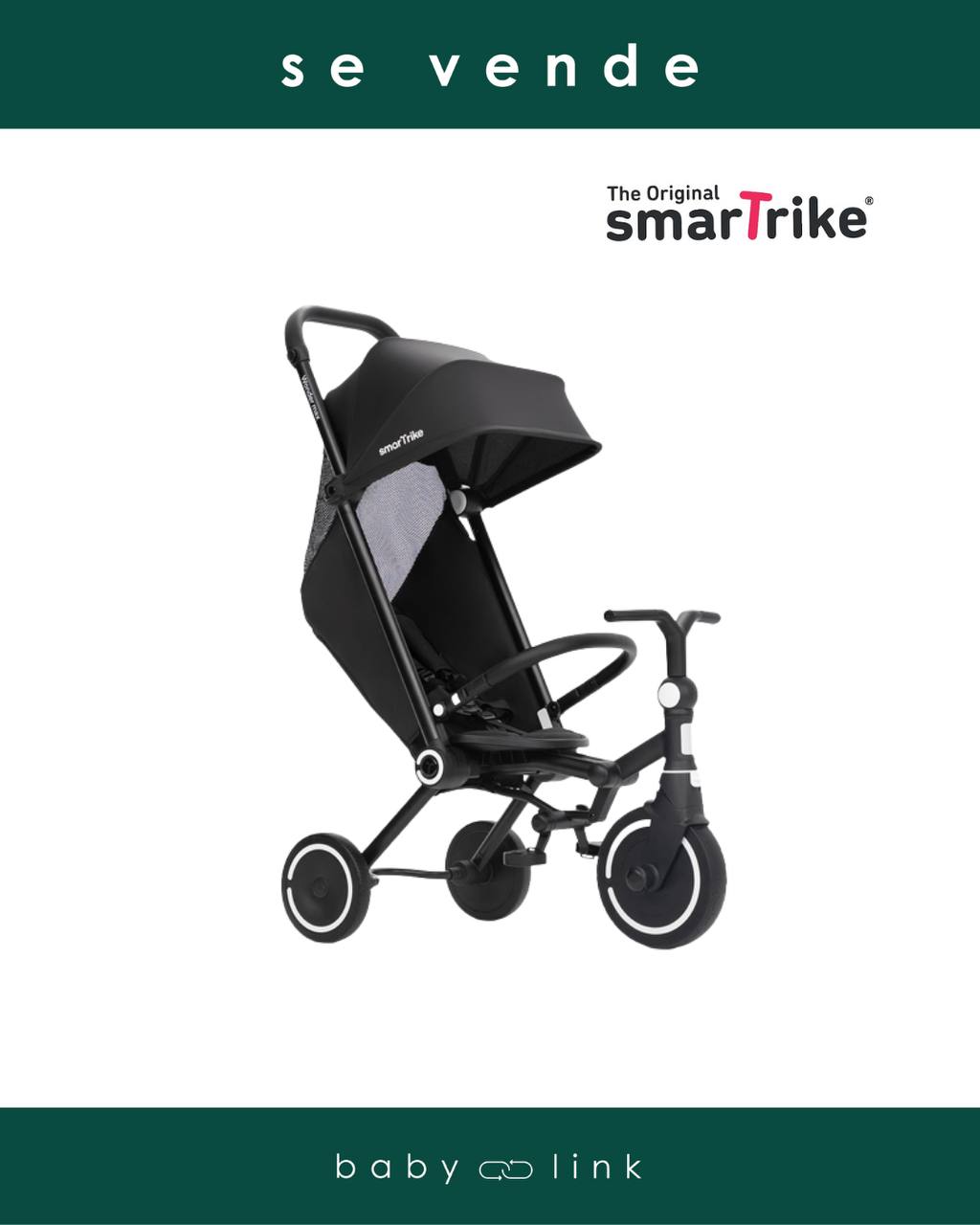 (COD:BB18861) COCHE TRICICLO SMARTRIKE WONDER MAX (NUEVO)