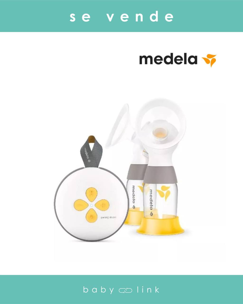 (COD:BB18863) EXTRACTOR DOBLE MEDELA SWING MAXI