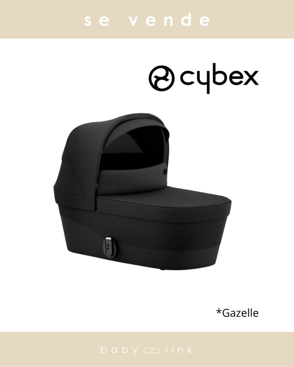(COD:BB18866) MOISÉS PARA COCHE CYBEX GAZELLE S