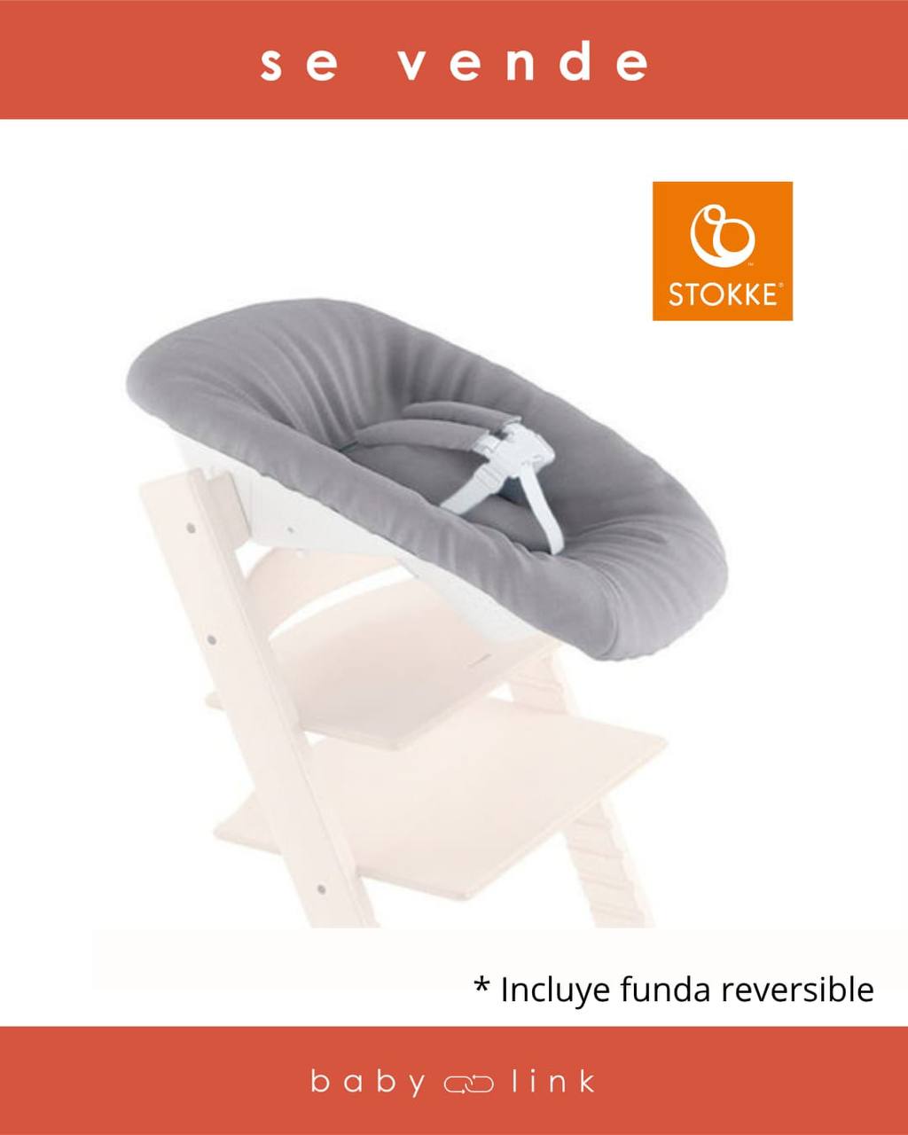 (COD:BB18869) NEWBORN SET STOKKE TRIPP TRAPP + FUNDA