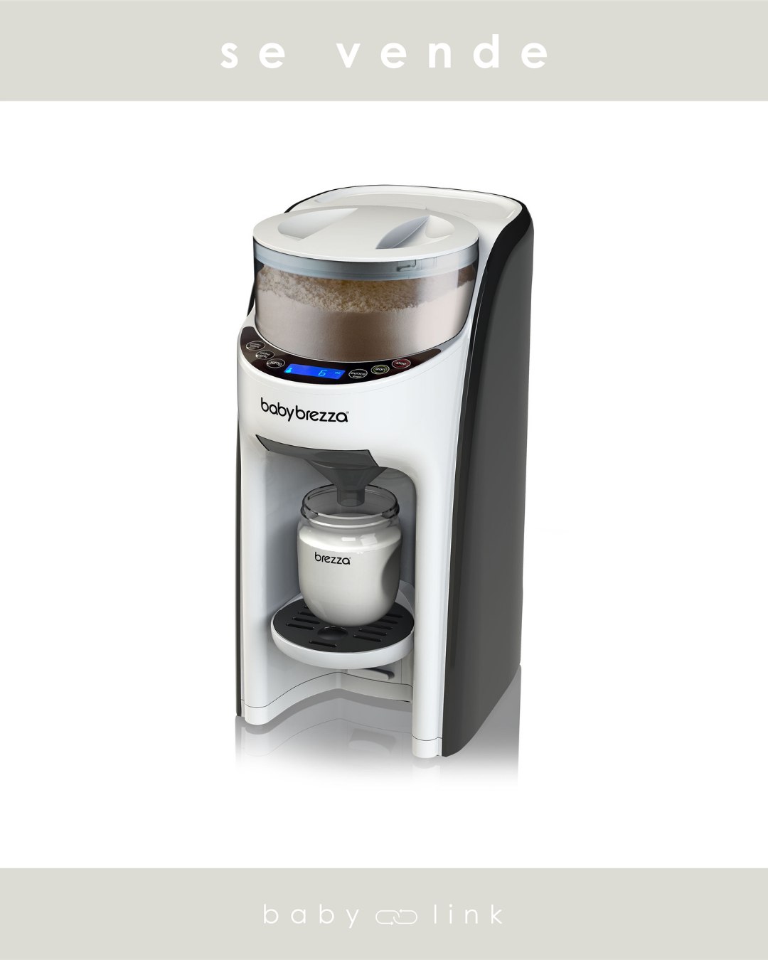 (COD:BB18880) PREPARADOR DE MAMADERAS BABY BREZZA FORMULA PRO ADVANCED