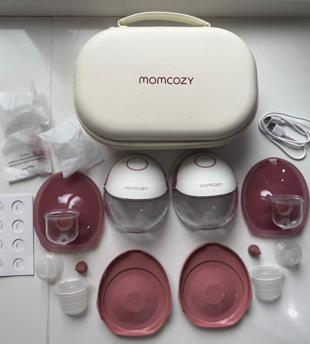 (COD:BB18882) EXTRACTOR DE LECHE INALÁMBRICO DOBLE MOMCOZY M6