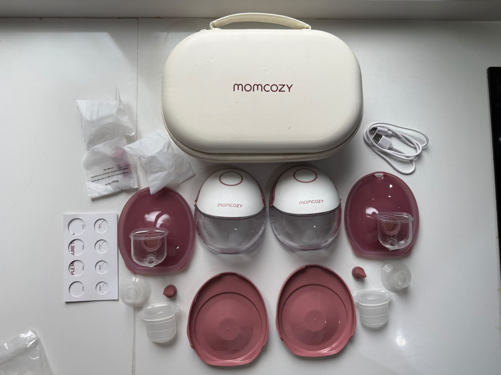 (COD:BB18882) EXTRACTOR DE LECHE INALÁMBRICO DOBLE MOMCOZY M6