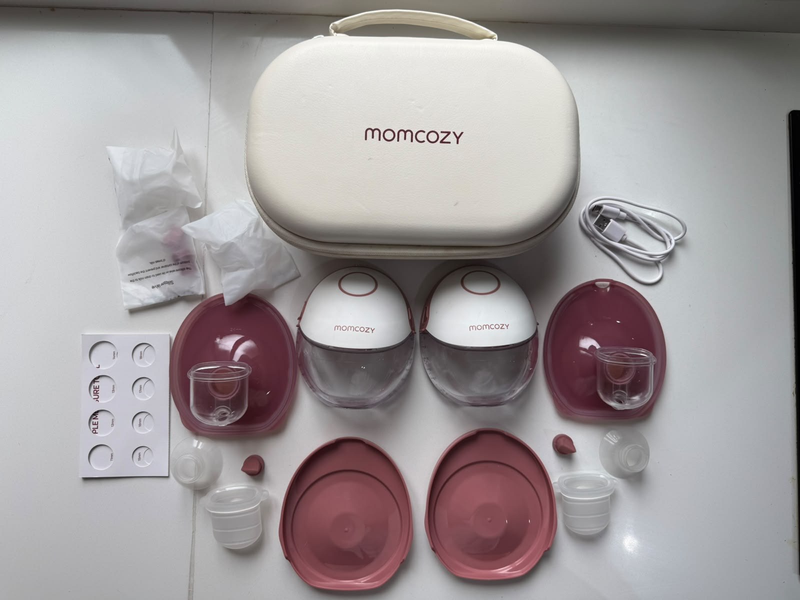 (COD:BB18882) EXTRACTOR DE LECHE INALÁMBRICO DOBLE MOMCOZY M6