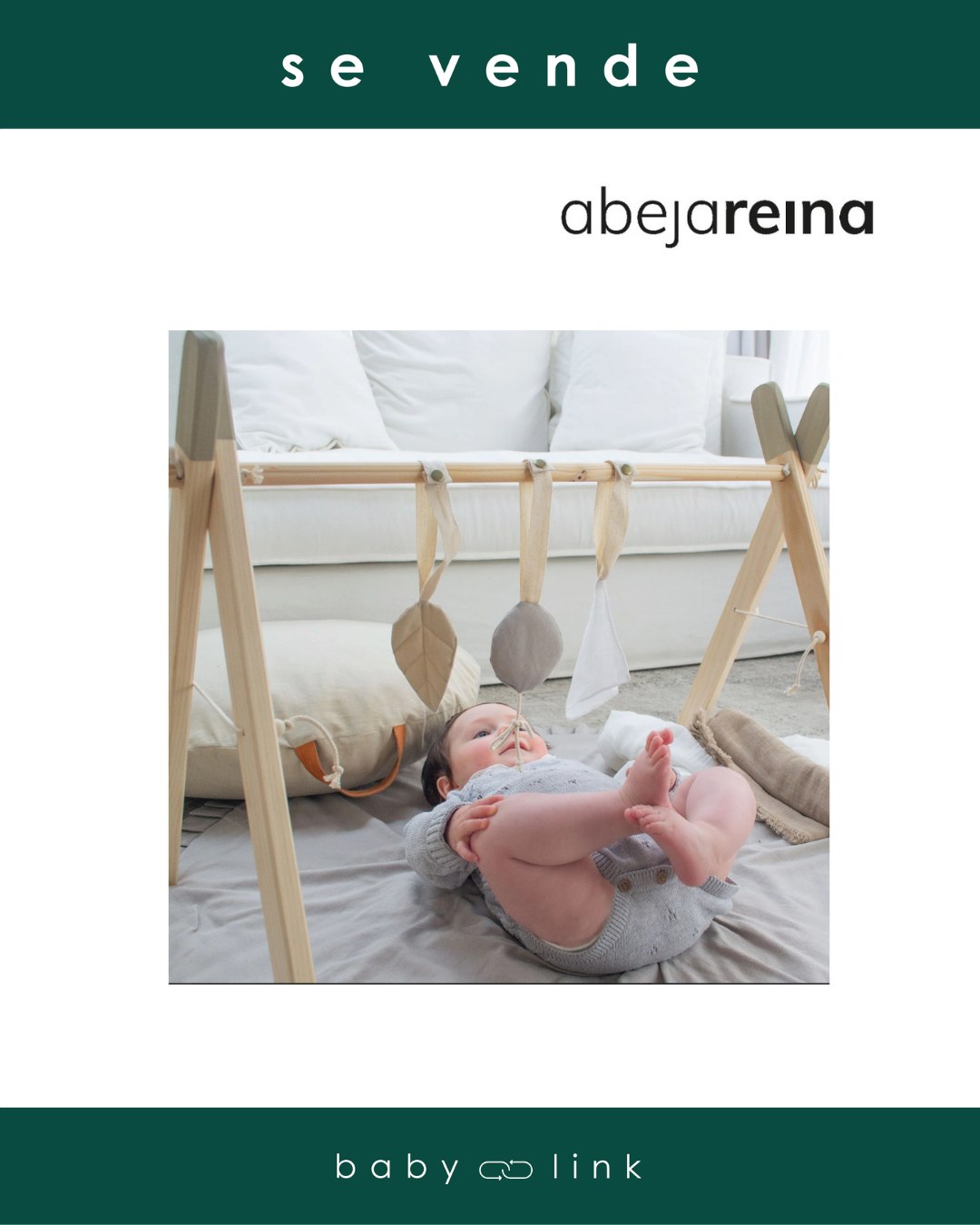 (COD:BB18883) GIMNASIO DE MADERA ESENCIAL ABEJA REINA
