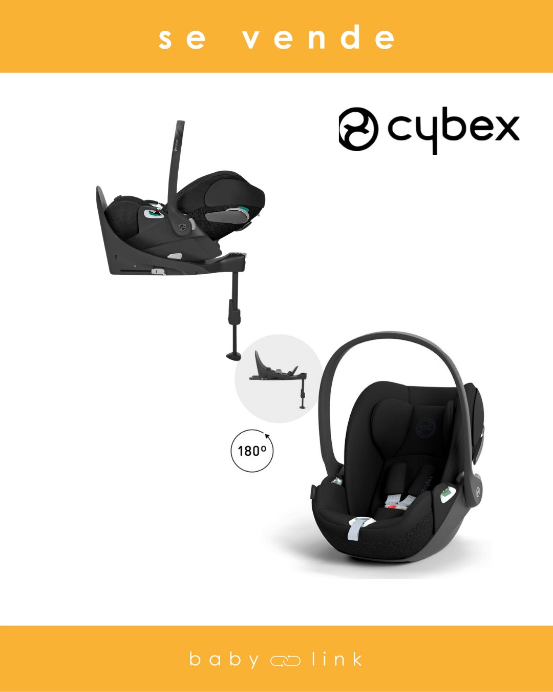 (COD:BB18888) PACK SILLA DE AUTO CYBEX CLOUD Z2 I-SIZE + BASE Z2 + ADAPTADORES BABYZEN