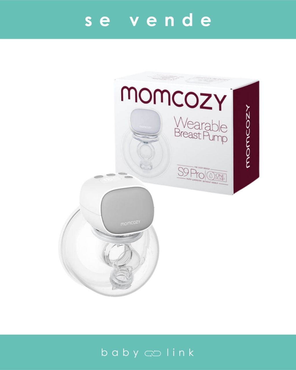 (COD: BB18896) EXTRACTOR DE LECHE ELÉCTRICO MOMCOZY S9 PRO