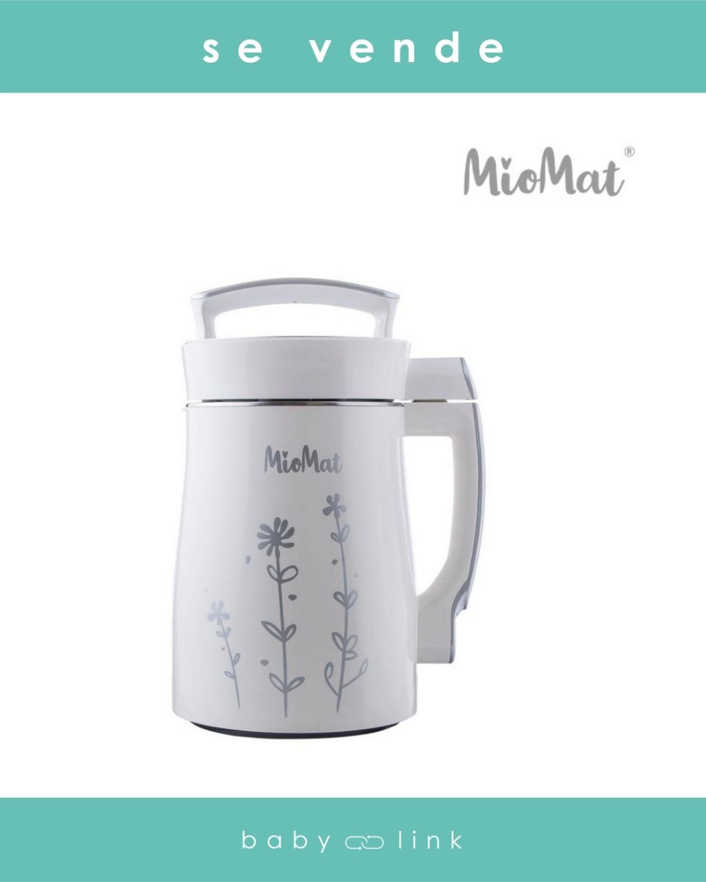 (COD:BB18910) MÁQUINA PARA PREPARAR BEBIDAS VEGETALES, SOPAS Y CREMAS MIOMAT CLASSIC