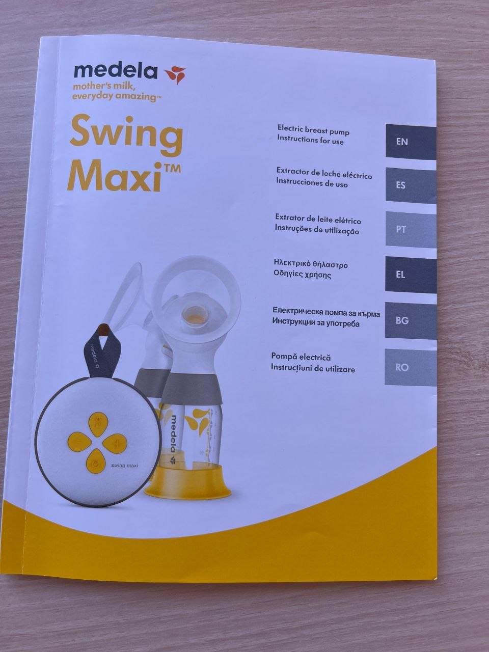 (COD:BB18913) EXTRACTOR DE LECHE MEDELA SWING MAXI DOBLE