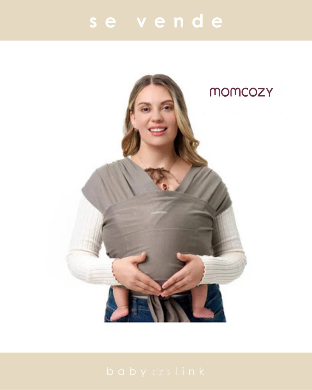 (COD:BB18916) FULAR PORTABEBÉ MOMCOZY