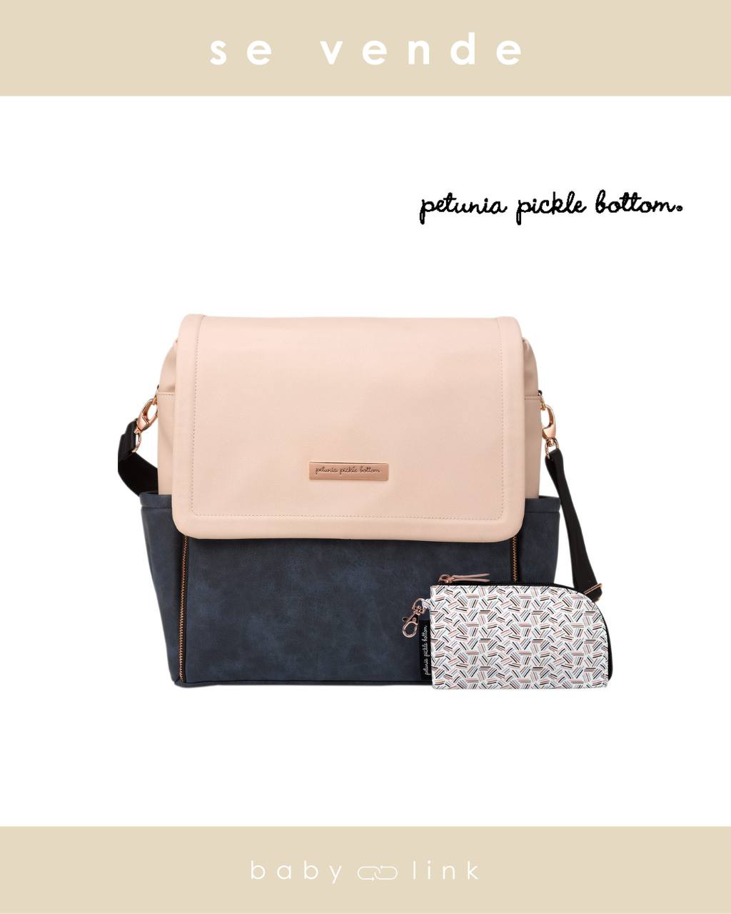 (COD:BB18917) MOCHILA MATERNAL PETUNIA PICKLE BOTTOM