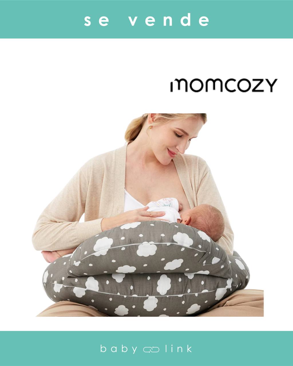 (COD:BB18918) COJÍN DE LACTANCIA MOMCOZY