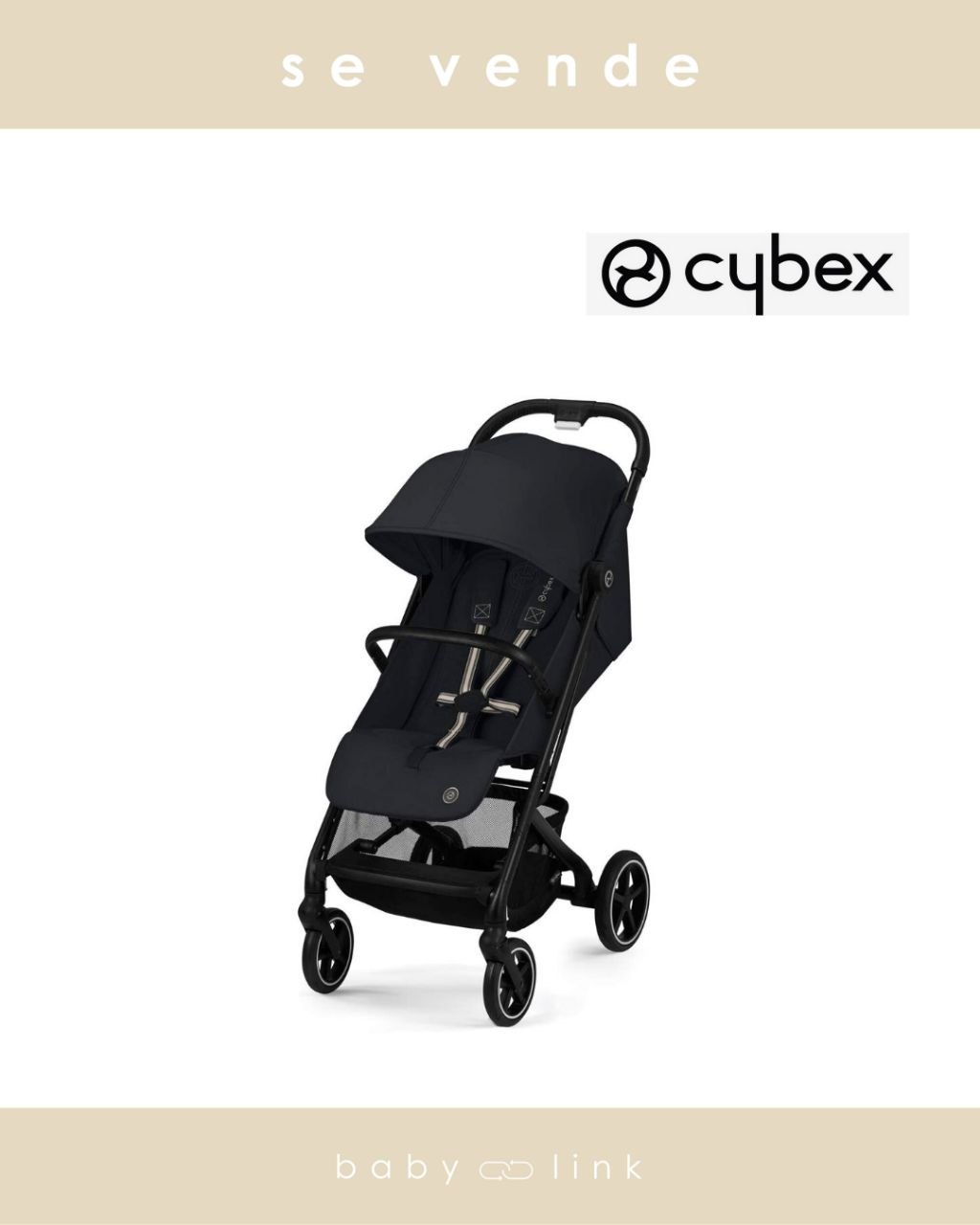 (COD:BB18929) COCHE DE PASEO CYBEX BEEZY 3