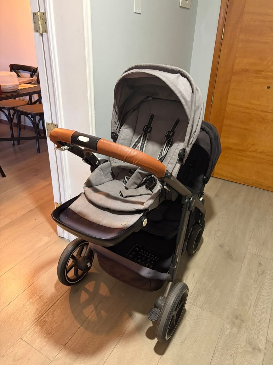 (COD:BB18931) COCHE DOBLE CYBEX GAZELLE + ACCESORIOS