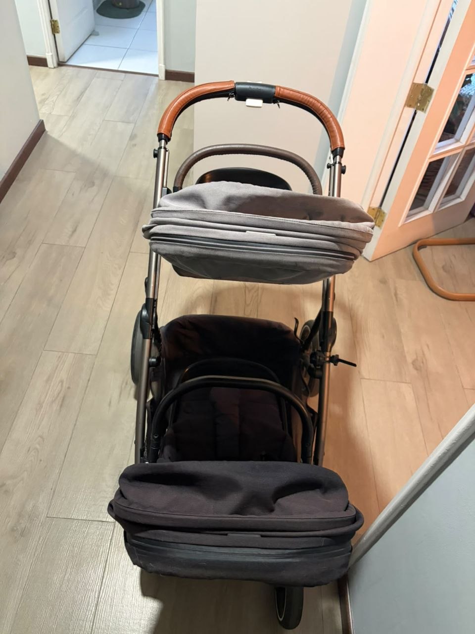 (COD:BB18931) COCHE DOBLE CYBEX GAZELLE + ACCESORIOS