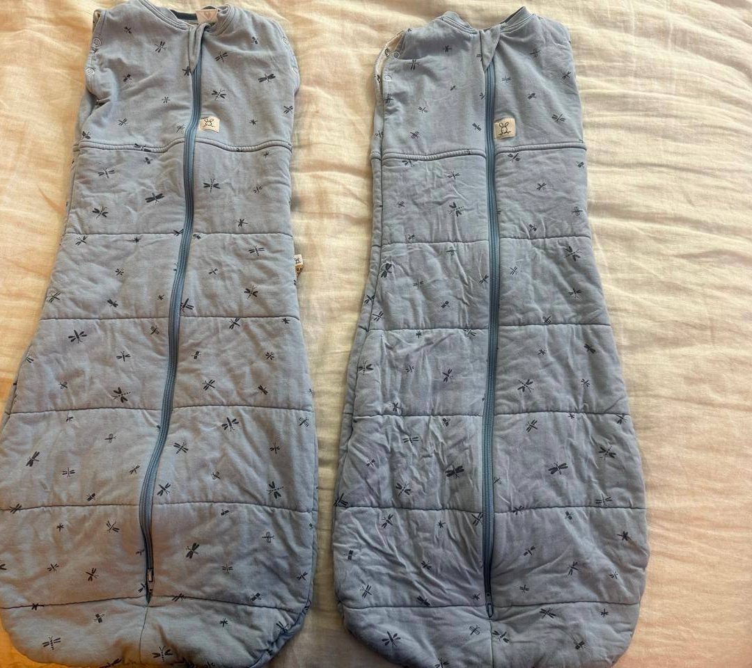 (COD:BB18937) PACK 2 SAQUITOS ERGOPOUCH COCOON SWADDLE BAG 2.5 TOG 6-12 M