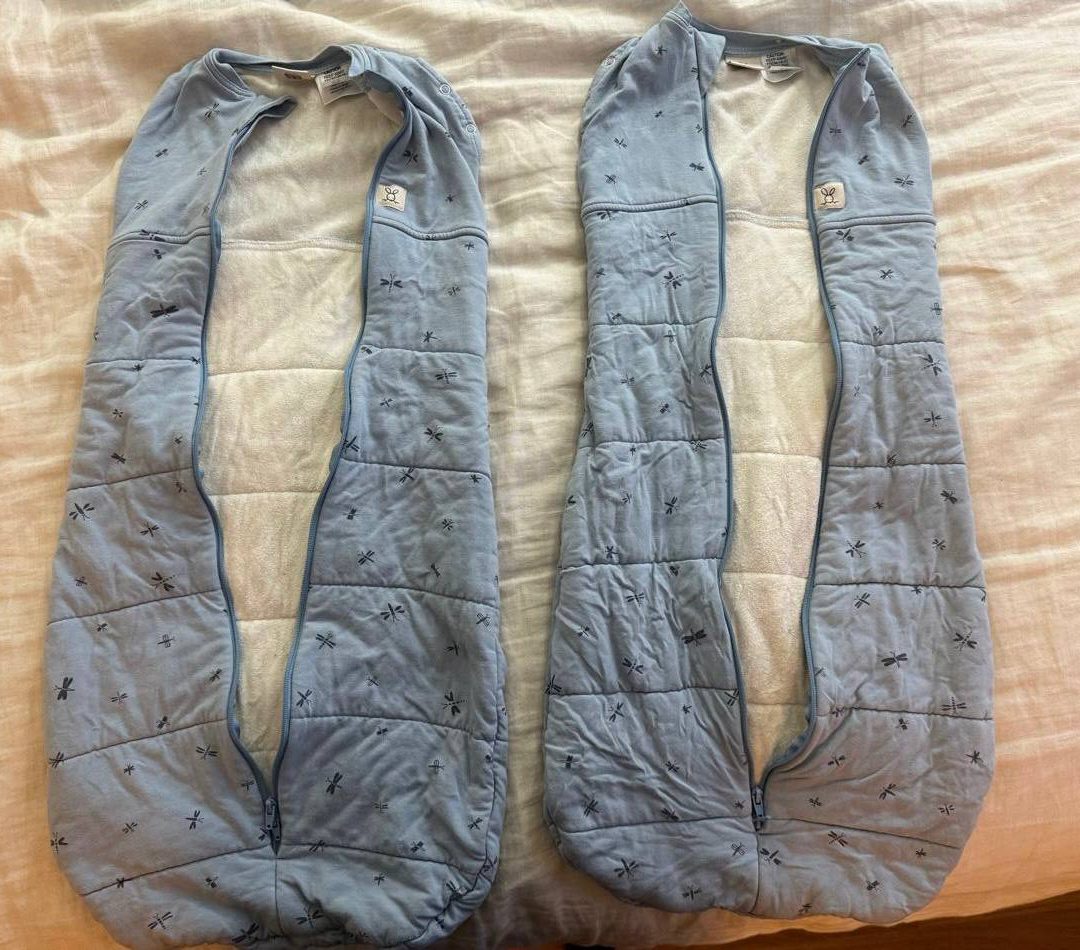 (COD:BB18937) PACK 2 SAQUITOS ERGOPOUCH COCOON SWADDLE BAG 2.5 TOG 6-12 M