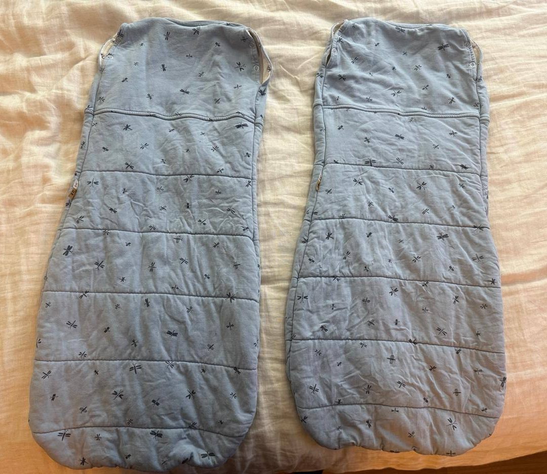 (COD:BB18937) PACK 2 SAQUITOS ERGOPOUCH COCOON SWADDLE BAG 2.5 TOG 6-12 M