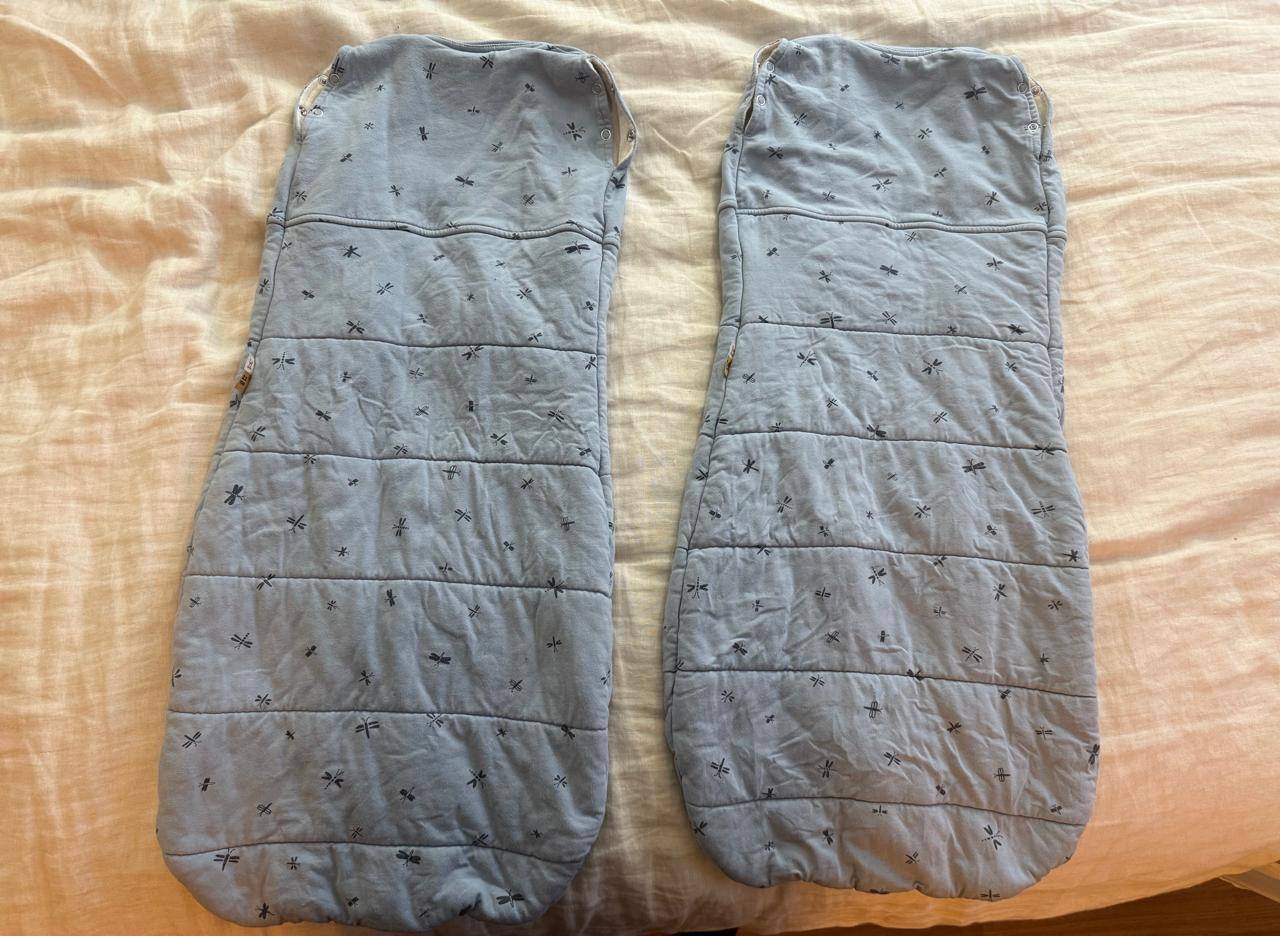 (COD:BB18937) PACK 2 SAQUITOS ERGOPOUCH COCOON SWADDLE BAG 2.5 TOG 6-12 M