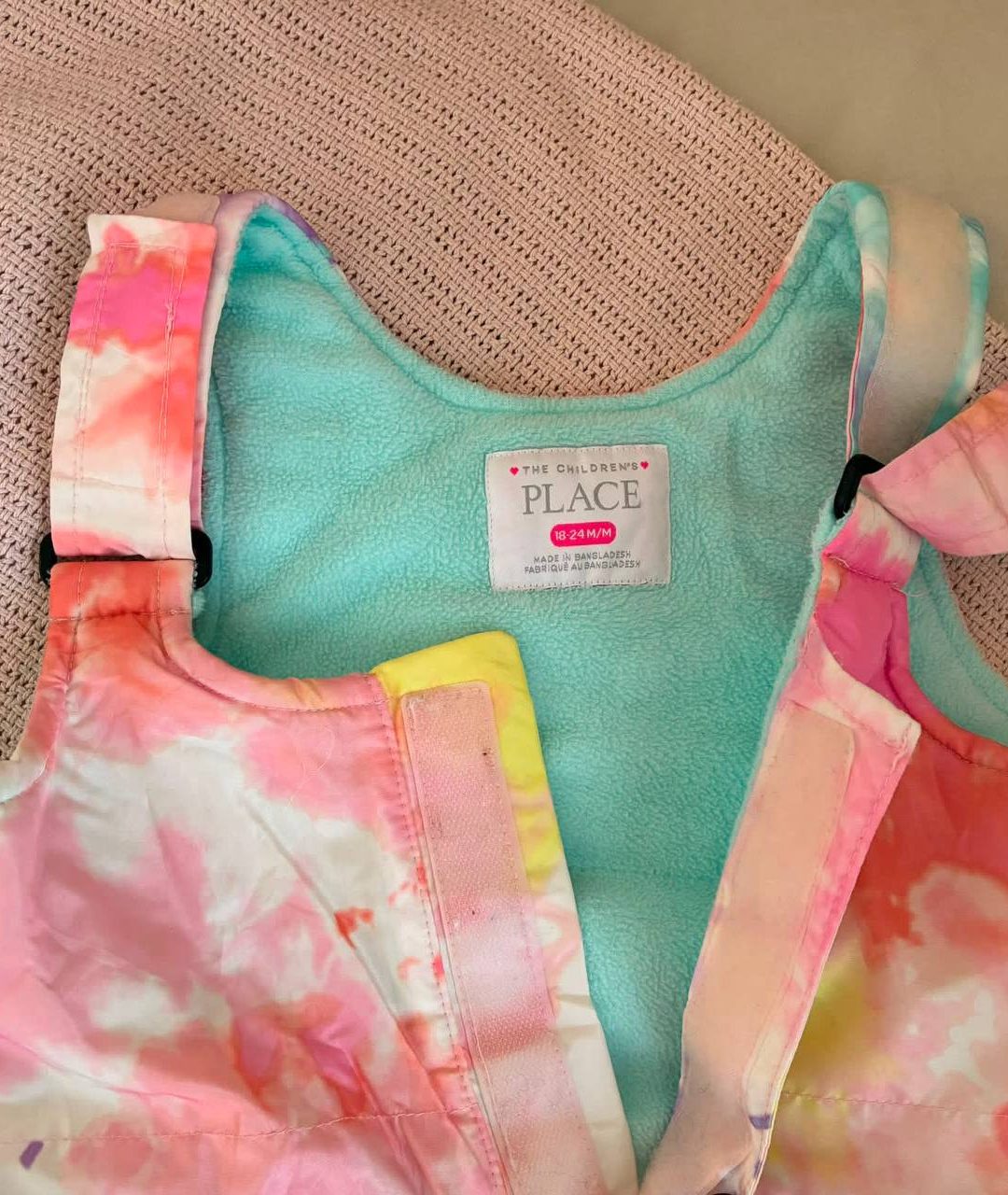 (COD:VI-121) JARDINERA DE NIEVE CHILDREN'S PLACE TALLA 18-24 MESES