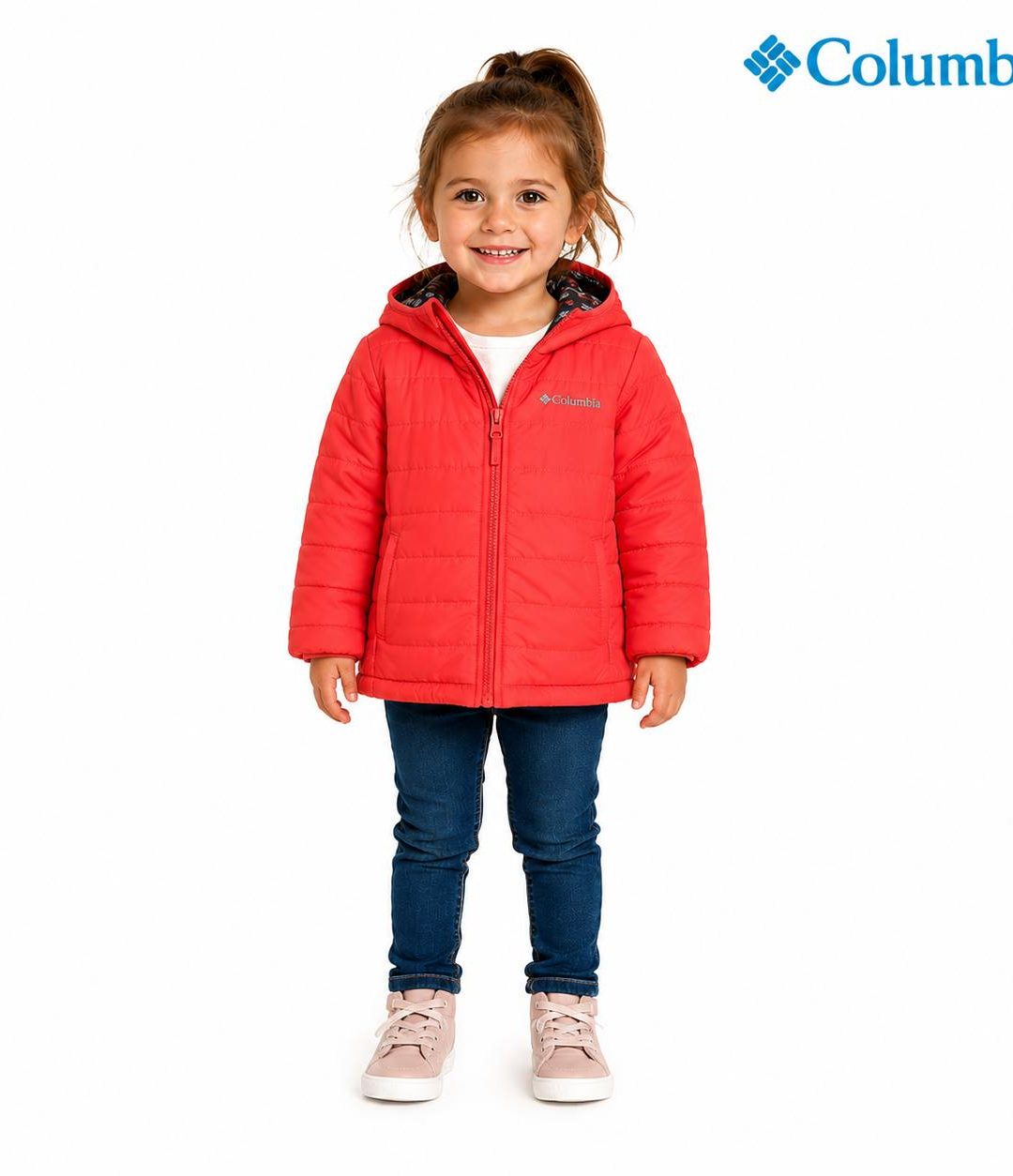 (COD:VI-131) PARKA REVERSIBLE COLUMBIA TALLA 2