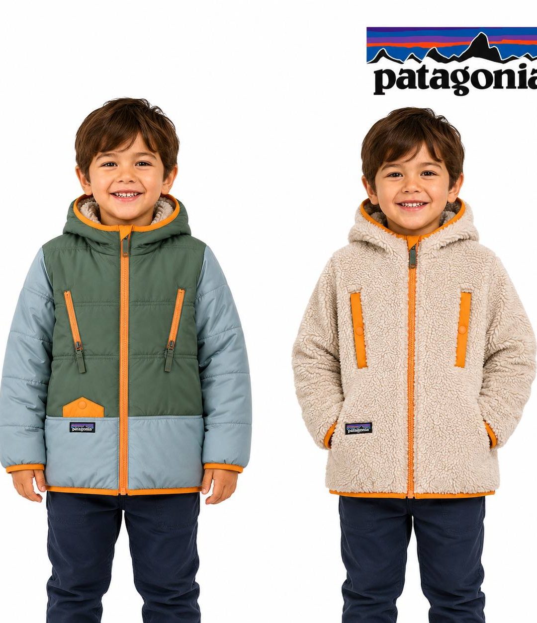(COD:VI-132) PARKA REVERSIBLE PATAGONIA 4T
