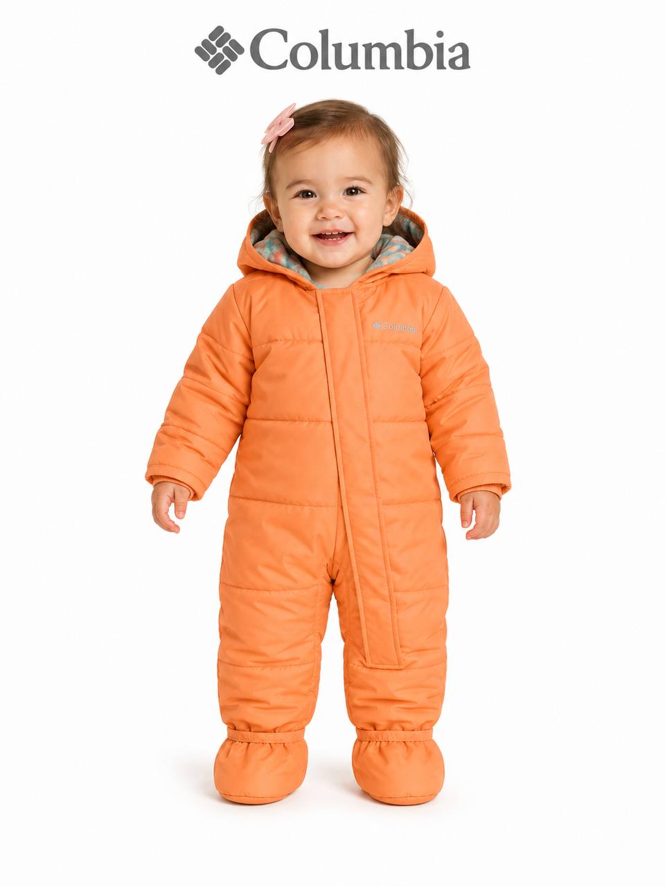 (COD:VI-142) ENTERITO PARKA COLUMBIA TALLA 12-18 M