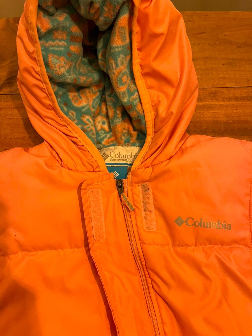 (COD:VI-142) ENTERITO PARKA COLUMBIA TALLA 12-18 M