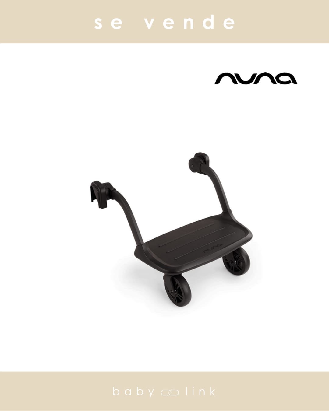 (COD:BB18853) PATINETA COCHE NUNA DEMI NEXT RIDER (NUEVO)